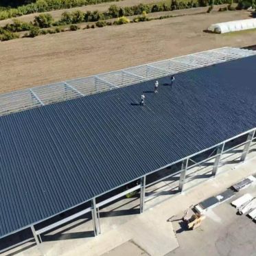 Tôle couverture acier TOP4-40 - Bac acier gris anthracite 0,75m6