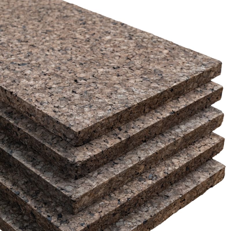 Liège expansé, panneau surcomprimé 170-190 kg/m³ 1000x500mm - AMORIM
