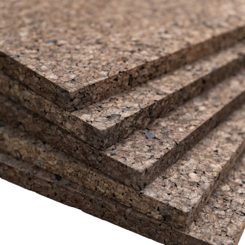 Liège expansé, panneau surcomprimé 170-190 kg/m³ 1000x500mm - AMORIM