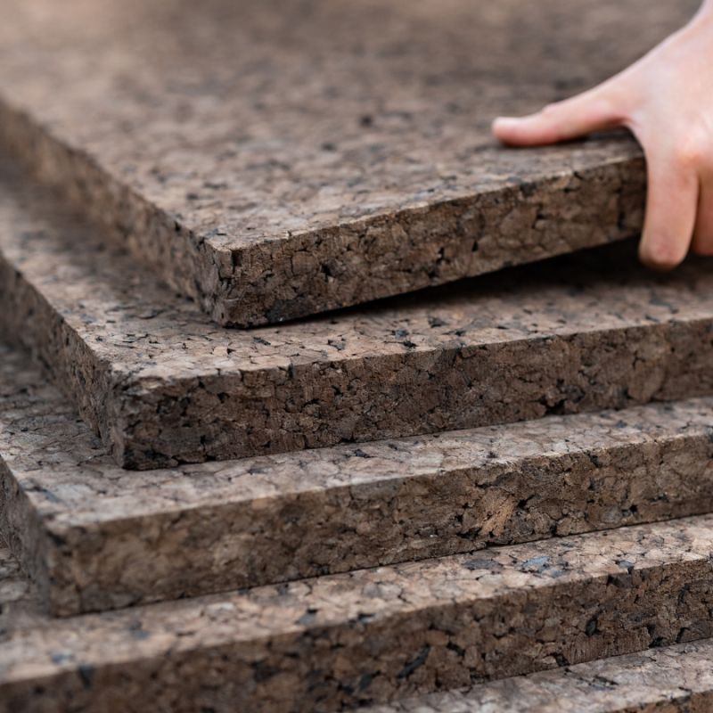 Liège expansé, panneau surcomprimé 170-190 kg/m³ 1000x500mm - AMORIM