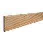 Plinthe Pin brut profil arrondi 10mmx2m