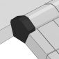 Fronton 45° klinker – Q147