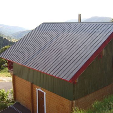 Tôle Couverture Acier TOP4-40, Épaisseur 63/100, Larg. utile 1m