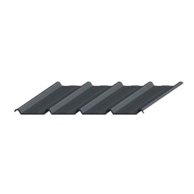 Tôle couverture acier TOP4-40 - Bac acier gris anthracite 0,75mm