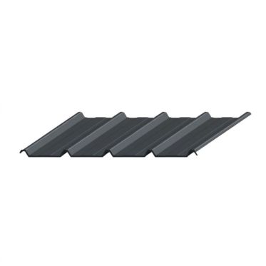 Tôle couverture acier TOP4-40 - Bac acier gris anthracite 0,75mm