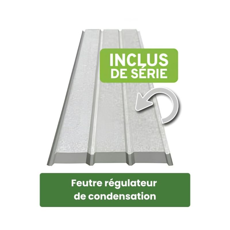 bac acier gris clair​ - LA PARISIENNE - autocondensation